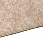 vidaXL Χαλί Runner MARSA Μπεζ 100 x 150 cm Πολυέστερ και PVC