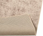 vidaXL Χαλί Runner MARSA Μπεζ 100 x 150 cm Πολυέστερ και PVC