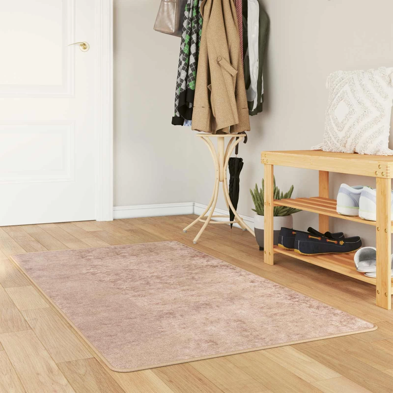 vidaXL Χαλί Runner MARSA Άμμος 80 x 200 cm Πολυέστερ και PVC
