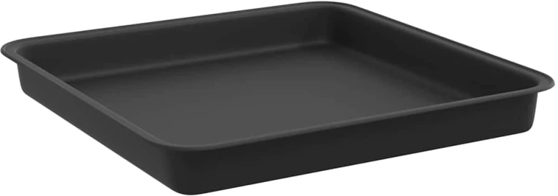vidaXL Γλάστρες φυτών 24 pcs Μαύρο 23 x 23 x 17,5 εκ Πλαστικό