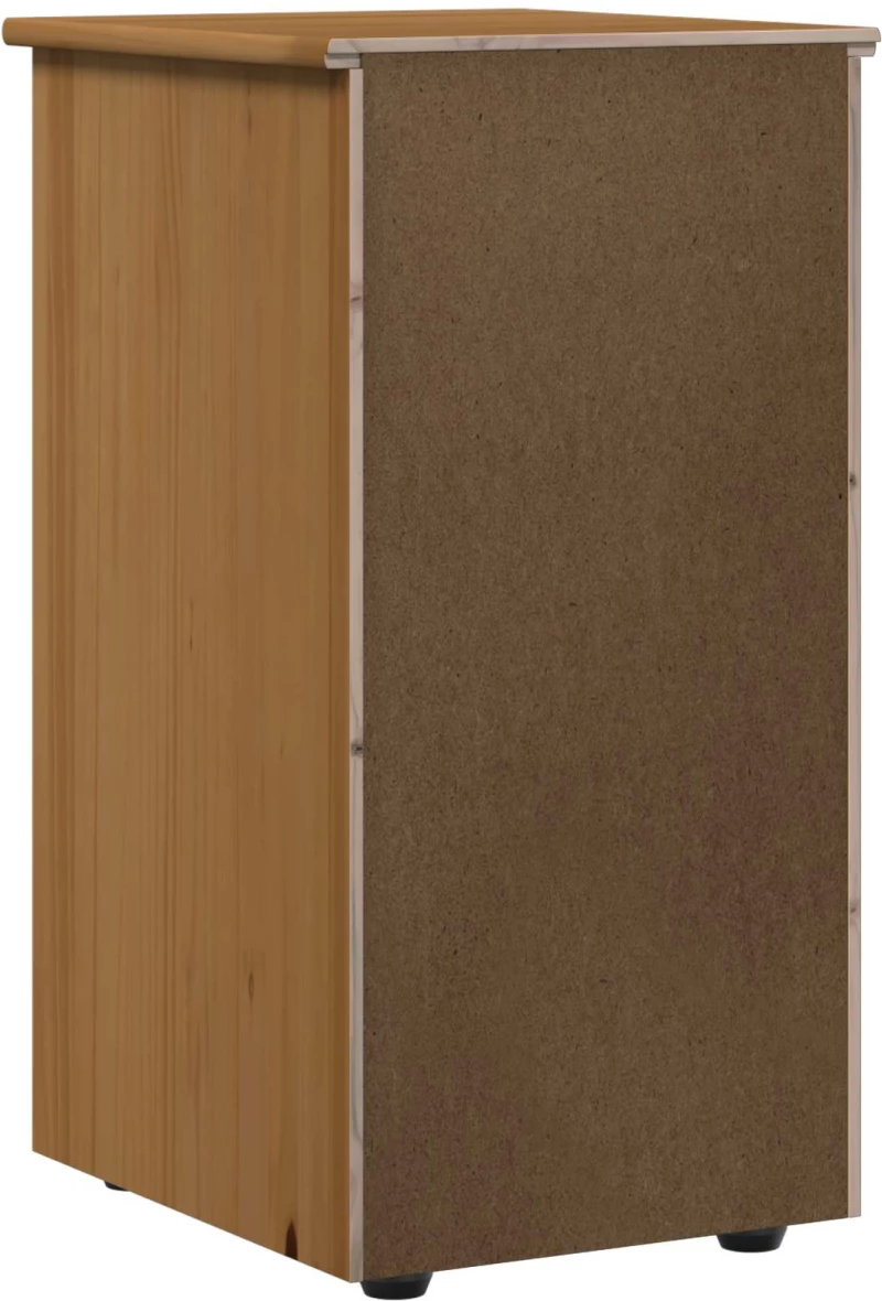 vidaXL Ντουλαπιού Μέλι Καφέ 34 x 39 x 61,5 εκ Στερεό ξύλο πεύκου