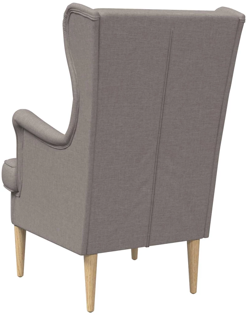 vidaXL Πολυθρόνα Taupe ύφασμα