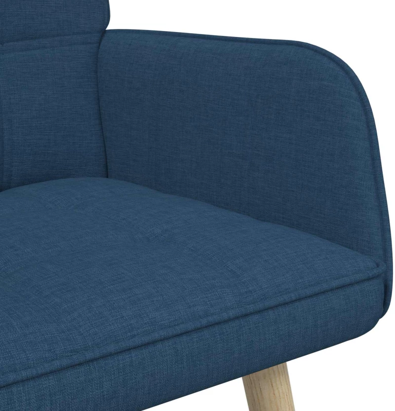 vidaXL Διθέσιος Καναπές Μπλε 115 x 61 x 87 εκ. ύφασμα