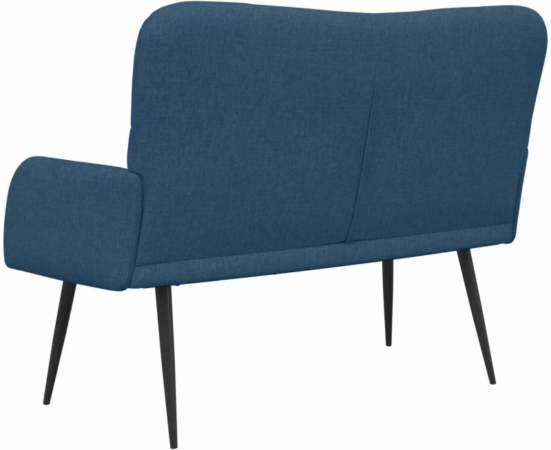 vidaXL Διθέσιος Καναπές Μπλε 115 x 61 x 87 εκ. ύφασμα