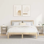 vidaXL Κομοδίνο 2 pcs Δρύς Sonoma 41 x 40 x 45 εκ Επεξεργασμένο ξύλο