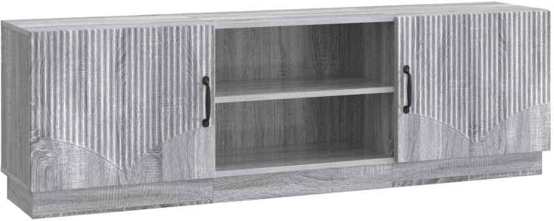 vidaXL Ντουλάπι TV Γκρι Sonoma 150 x 31 x 47 εκ Επεξεργασμένο Ξύλο