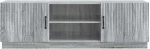 vidaXL Ντουλάπι TV Γκρι Sonoma 150 x 31 x 47 εκ Επεξεργασμένο Ξύλο