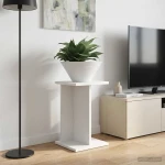 vidaXL Βάση φυτών Λευκός 25 x 25,5 x 40,5 εκ.