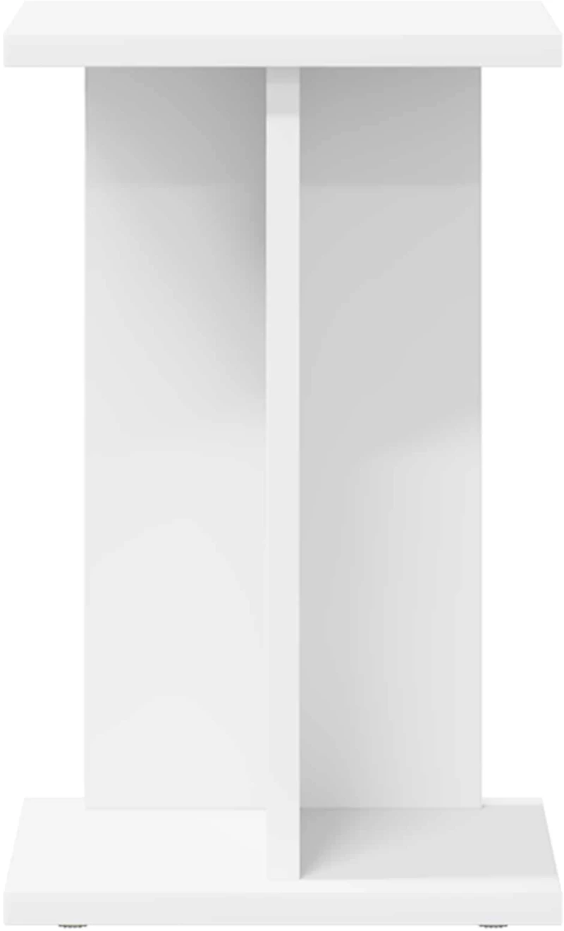 vidaXL Βάση φυτών Λευκός 25 x 25,5 x 40,5 εκ.