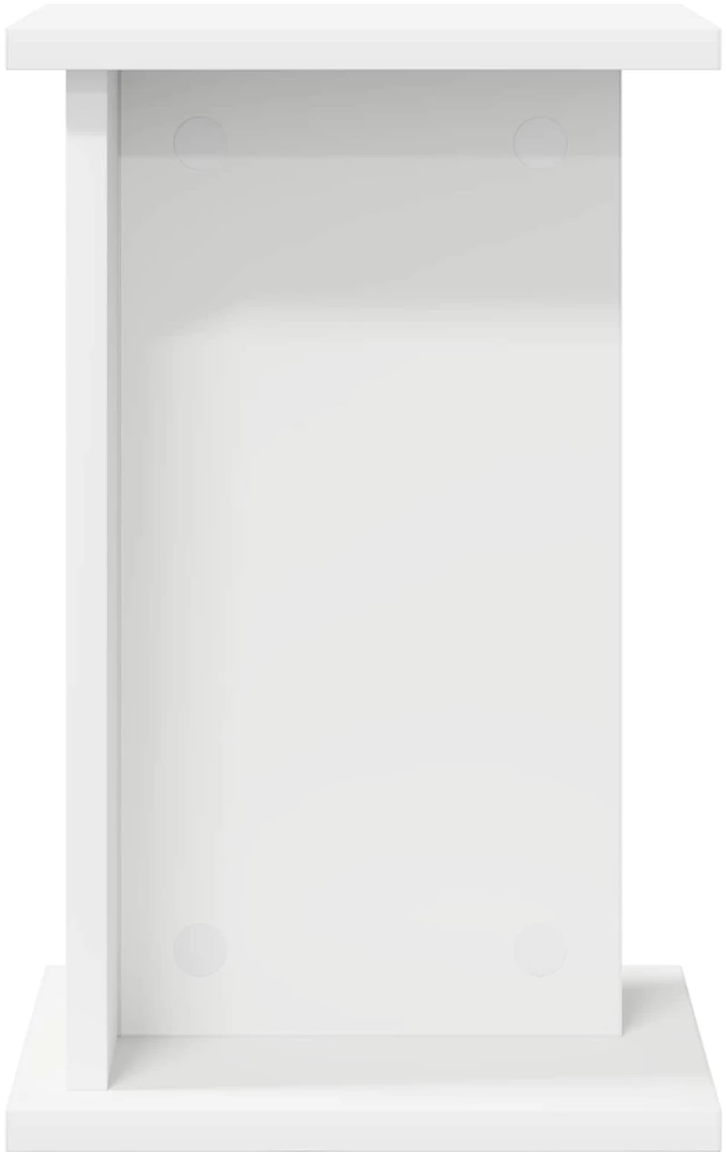 vidaXL Βάση φυτών Λευκός 25 x 25,5 x 40,5 εκ.
