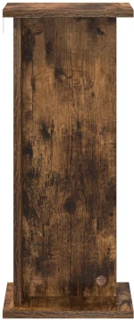 vidaXL Βάση φυτών Καπνιστή Δρυς 25 x 25,5 x 60,5 εκ.