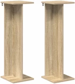 vidaXL Βάση φυτών 2 pcs Δρύς Sonoma 25 x 25,5 x 80,5 εκ.