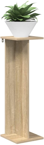 vidaXL Βάση φυτών 2 pcs Δρύς Sonoma 25 x 25,5 x 80,5 εκ.