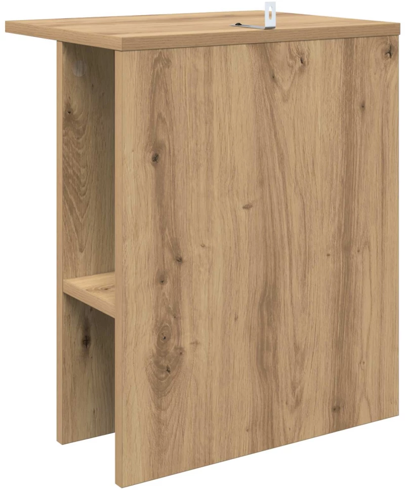 vidaXL Τραπεζάκι σαλονιού Artisan Δρυς 40 x 30 x 49 εκ.