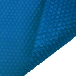 vidaXL Ηλιακή Κάλυψη Πισίνας Extra Heavy Ø 250 εκ 400 μμ Γύρος PE Μπλε