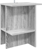 vidaXL Τραπεζάκι σαλονιού Γκρι Sonoma 40 x 30 x 49 εκ.