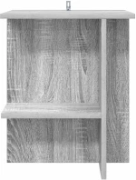 vidaXL Τραπεζάκι σαλονιού Γκρι Sonoma 40 x 30 x 49 εκ.