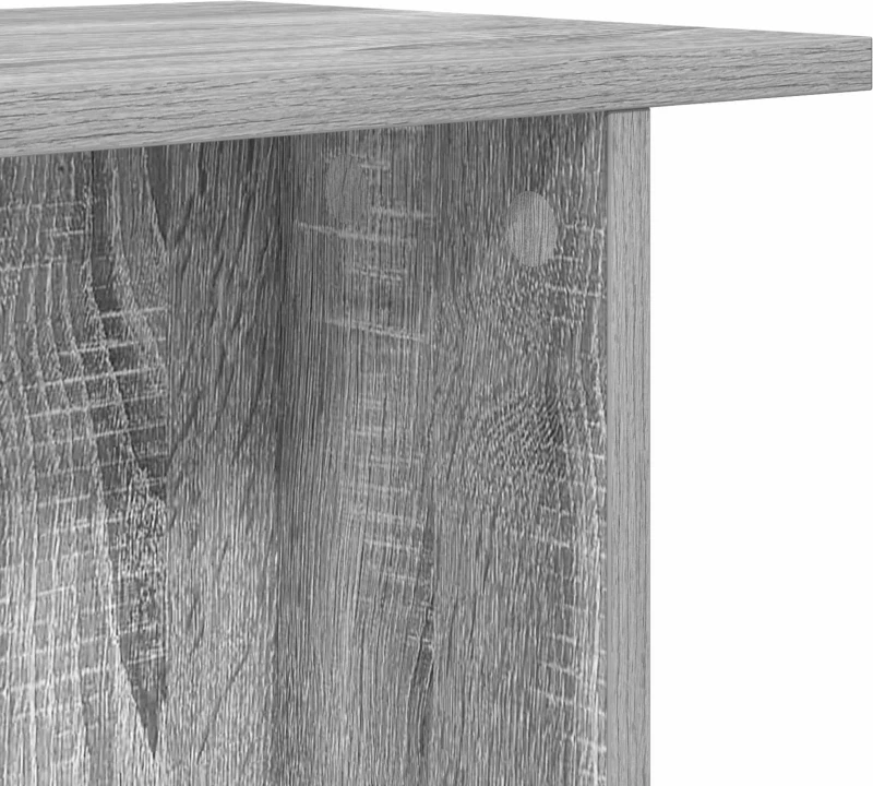 vidaXL Τραπεζάκι σαλονιού Γκρι Sonoma 40 x 30 x 49 εκ.