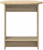 vidaXL Τραπεζάκι Πλευράς Sonoma Δρυς 50 x 39,5 x 55 εκ
