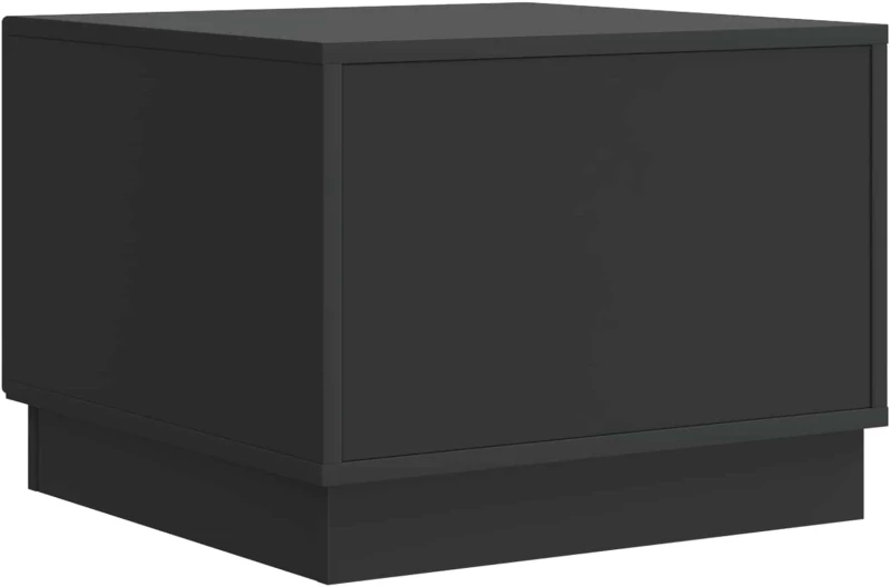 vidaXL Τραπεζάκι σαλονιού Μαύρο 49 x 50 x 37 εκ. Επεξεργασμένο Ξύλο