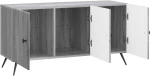 vidaXL Ντουλάπι TV Γκρι Sonoma 99 x 34,5 x 50 εκ. Επεξεργασμένο Ξύλο