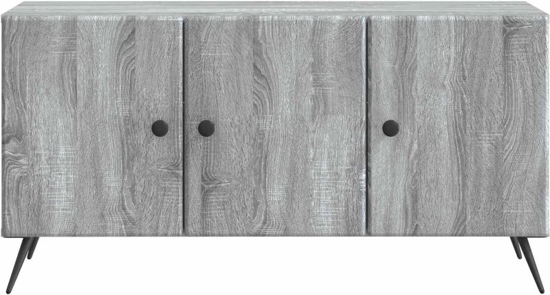 vidaXL Ντουλάπι TV Γκρι Sonoma 99 x 34,5 x 50 εκ. Επεξεργασμένο Ξύλο