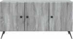 vidaXL Ντουλάπι TV Γκρι Sonoma 99 x 34,5 x 50 εκ. Επεξεργασμένο Ξύλο