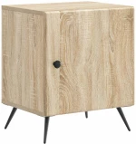 vidaXL Κομοδίνο 2 pcs Sonoma Δρυς 43 x 34,5 x 50 εκ Επεξεργασμένο Ξύλο
