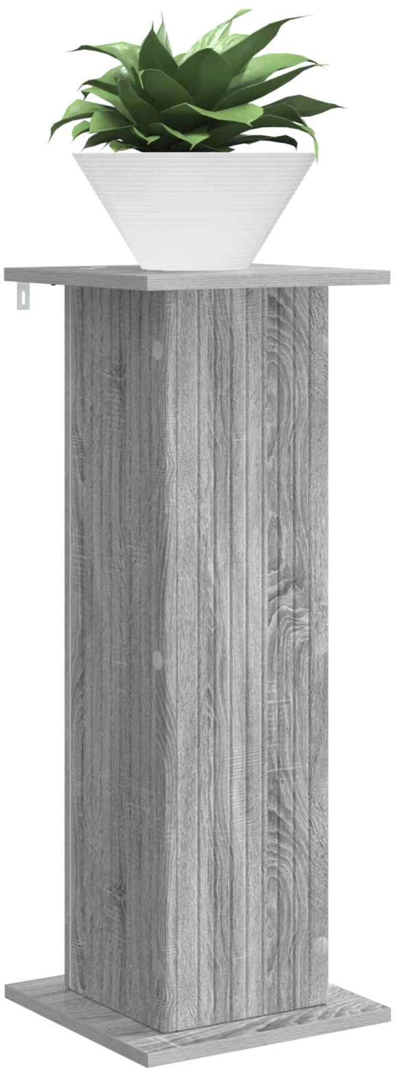 vidaXL Βάση φυτών 2 pcs Γκρι Sonoma 30,5 x 30 x 80,5 εκ