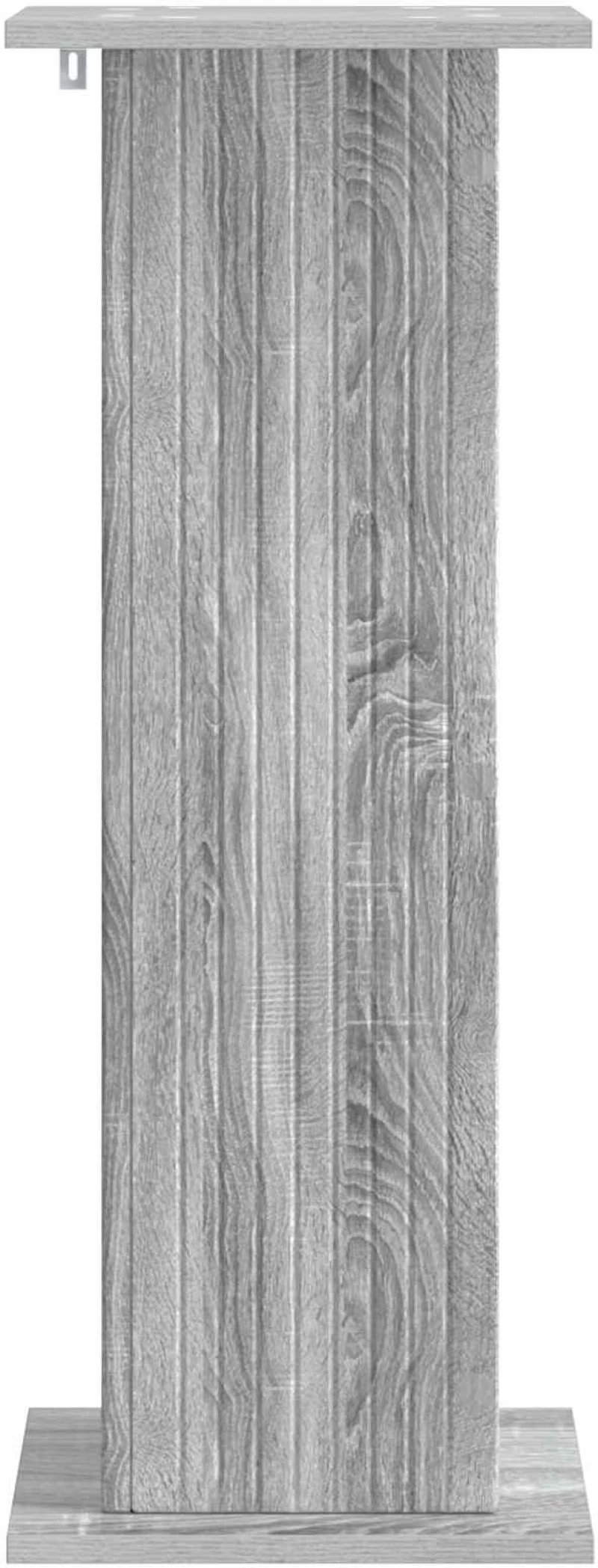 vidaXL Βάση φυτών 2 pcs Γκρι Sonoma 30,5 x 30 x 80,5 εκ