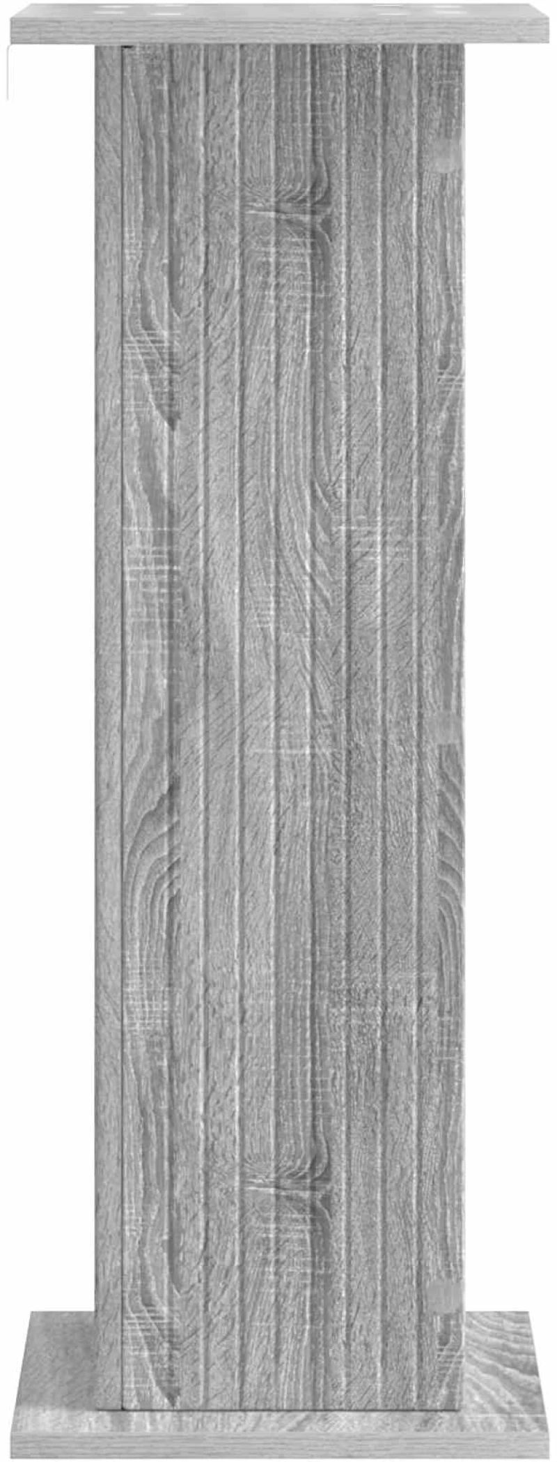 vidaXL Βάση φυτών 2 pcs Γκρι Sonoma 30,5 x 30 x 80,5 εκ
