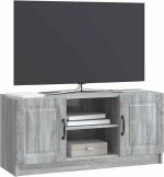vidaXL Ντουλάπι TV Γκρι Sonoma 102 x 34,5 x 47 εκ Επεξεργασμένο Ξύλο