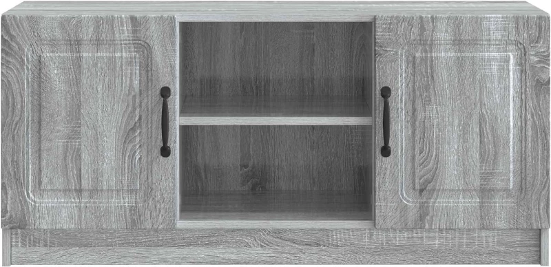 vidaXL Ντουλάπι TV Γκρι Sonoma 102 x 34,5 x 47 εκ Επεξεργασμένο Ξύλο