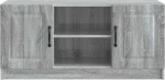 vidaXL Ντουλάπι TV Γκρι Sonoma 102 x 34,5 x 47 εκ Επεξεργασμένο Ξύλο