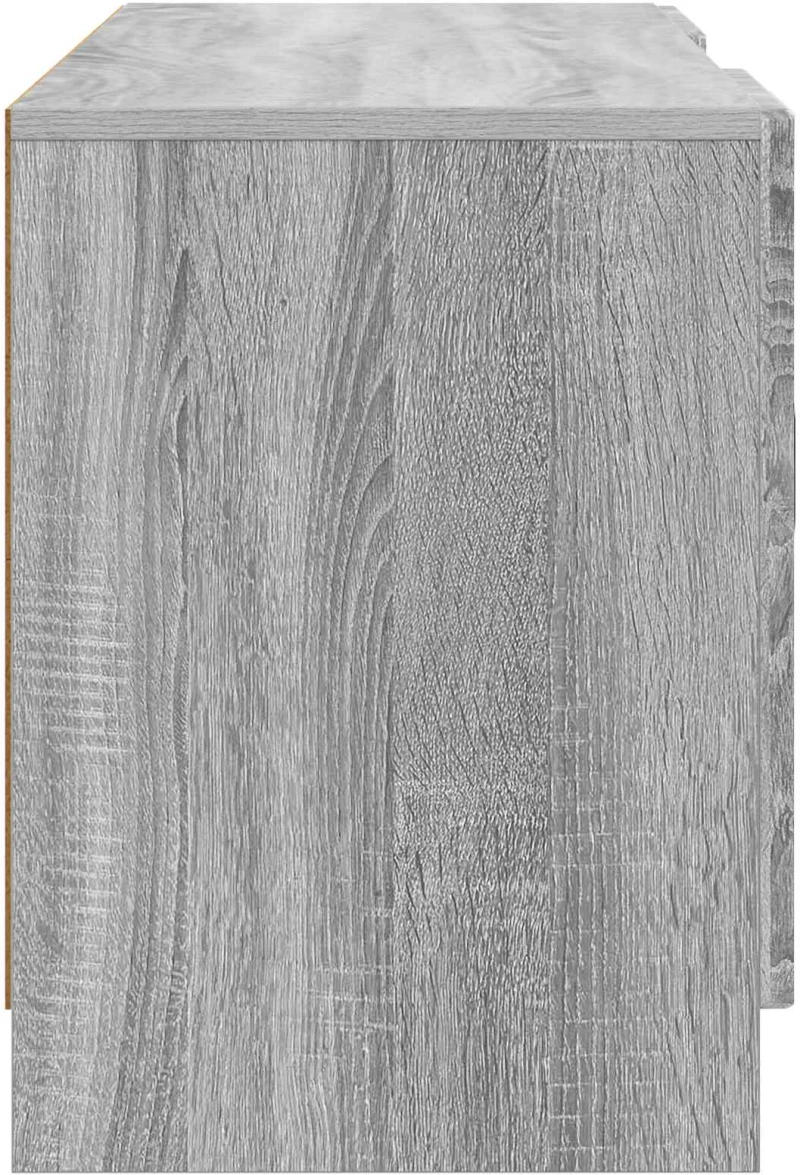 vidaXL Ντουλάπι TV Γκρι Sonoma 102 x 34,5 x 47 εκ Επεξεργασμένο Ξύλο