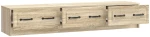 vidaXL Ντουλάπι TV Sonoma Δρυς 147 x 34,5 x 27 εκ Επεξεργασμένο Ξύλο