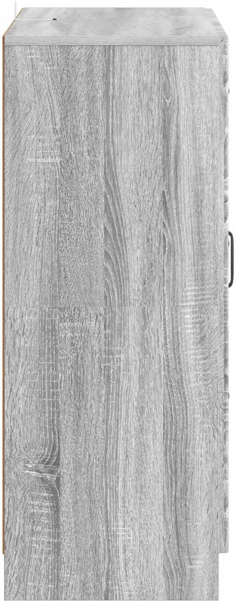 vidaXL Πλαϊνό γραφείο με συρτάρι Γκρι Sonoma 66 x 34,5 x 87 εκ.