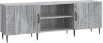 vidaXL Ντουλάπι TV Γκρι Sonoma 150 x 31 x 50 εκ. Επεξεργασμένο Ξύλο