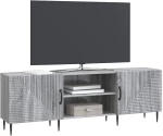 vidaXL Ντουλάπι TV Γκρι Sonoma 150 x 31 x 50 εκ. Επεξεργασμένο Ξύλο