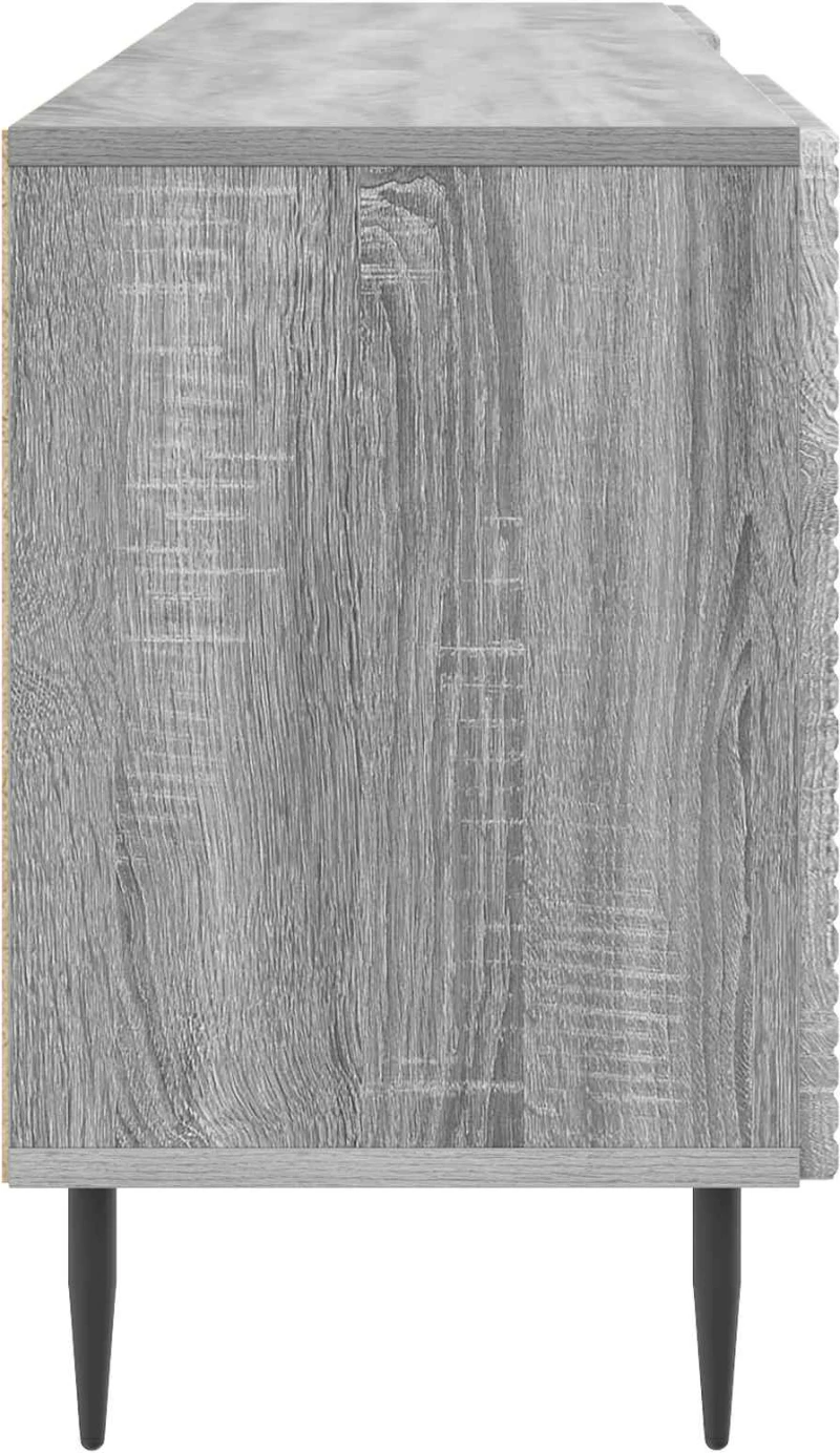vidaXL Ντουλάπι TV Γκρι Sonoma 150 x 31 x 50 εκ. Επεξεργασμένο Ξύλο