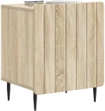 vidaXL Κομοδίνο 2 pcs Sonoma Δρυς 43 x 34,5 x 52 εκ Επεξεργασμένο Ξύλο
