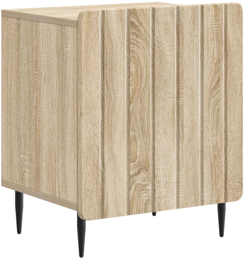 vidaXL Κομοδίνο 2 pcs Sonoma Δρυς 43 x 34,5 x 52 εκ Επεξεργασμένο Ξύλο