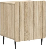 vidaXL Κομοδίνο 2 pcs Sonoma Δρυς 43 x 34,5 x 52 εκ Επεξεργασμένο Ξύλο