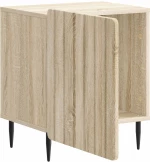 vidaXL Κομοδίνο 2 pcs Sonoma Δρυς 43 x 34,5 x 52 εκ Επεξεργασμένο Ξύλο