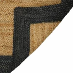 vidaXL Χαλιά χώρου Σκούρο Γκρι 120 x 170 cm Γιούτα