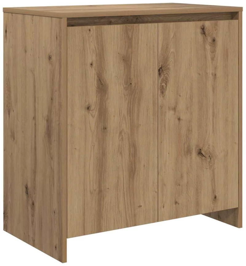 vidaXL Πλαϊνό γραφείο με συρτάρι 3 pcs Artisan Oak 70 x 41 x 75 εκ.