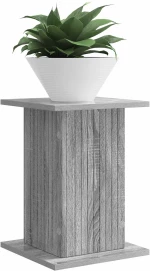 vidaXL Βάση φυτών 2 pcs Γκρι Sonoma 30,5 x 30 x 43 εκ