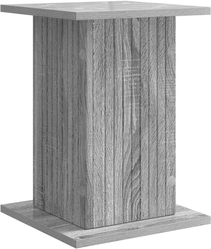 vidaXL Βάση φυτών 2 pcs Γκρι Sonoma 30,5 x 30 x 43 εκ