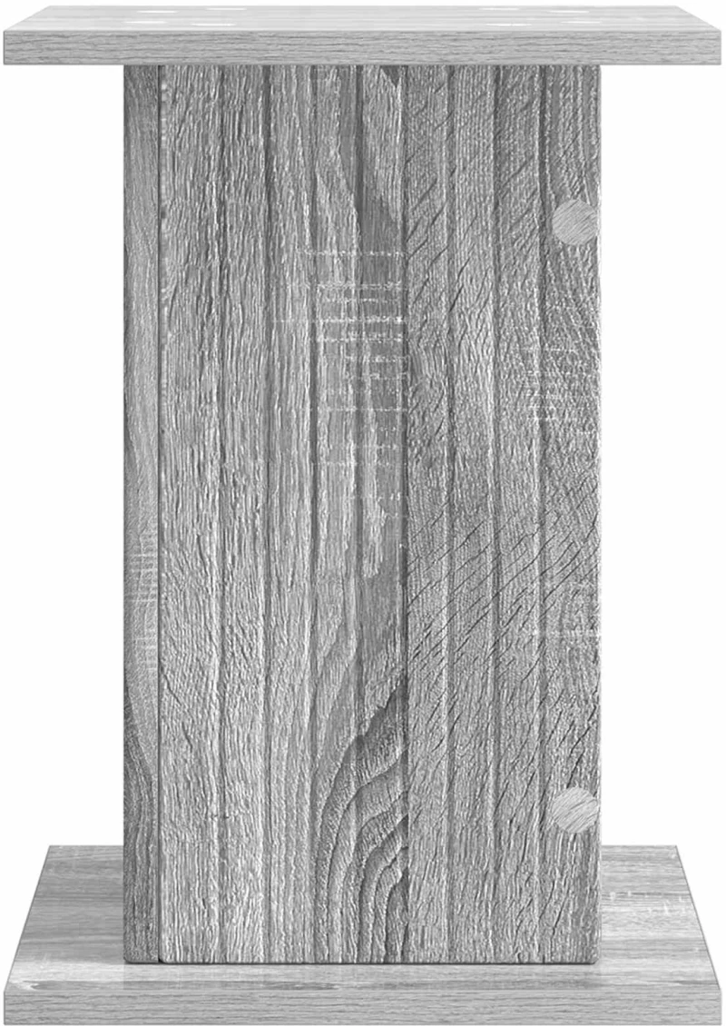 vidaXL Βάση φυτών 2 pcs Γκρι Sonoma 30,5 x 30 x 43 εκ