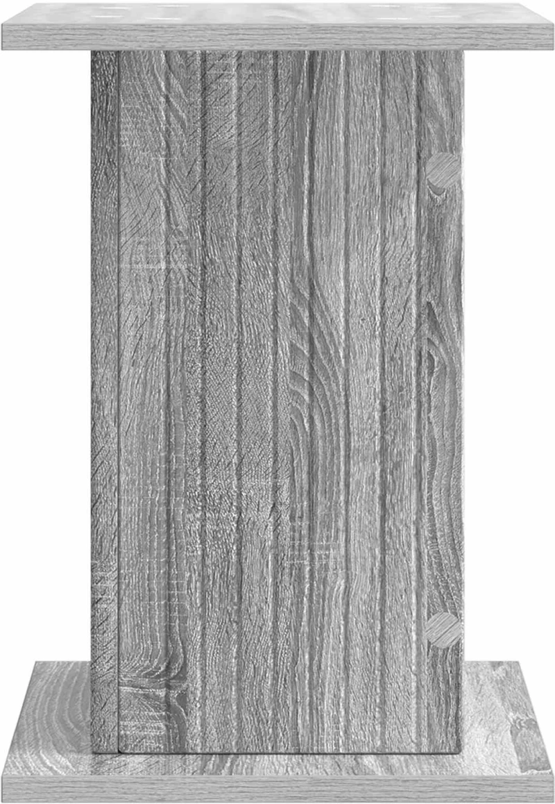 vidaXL Βάση φυτών 2 pcs Γκρι Sonoma 30,5 x 30 x 43 εκ